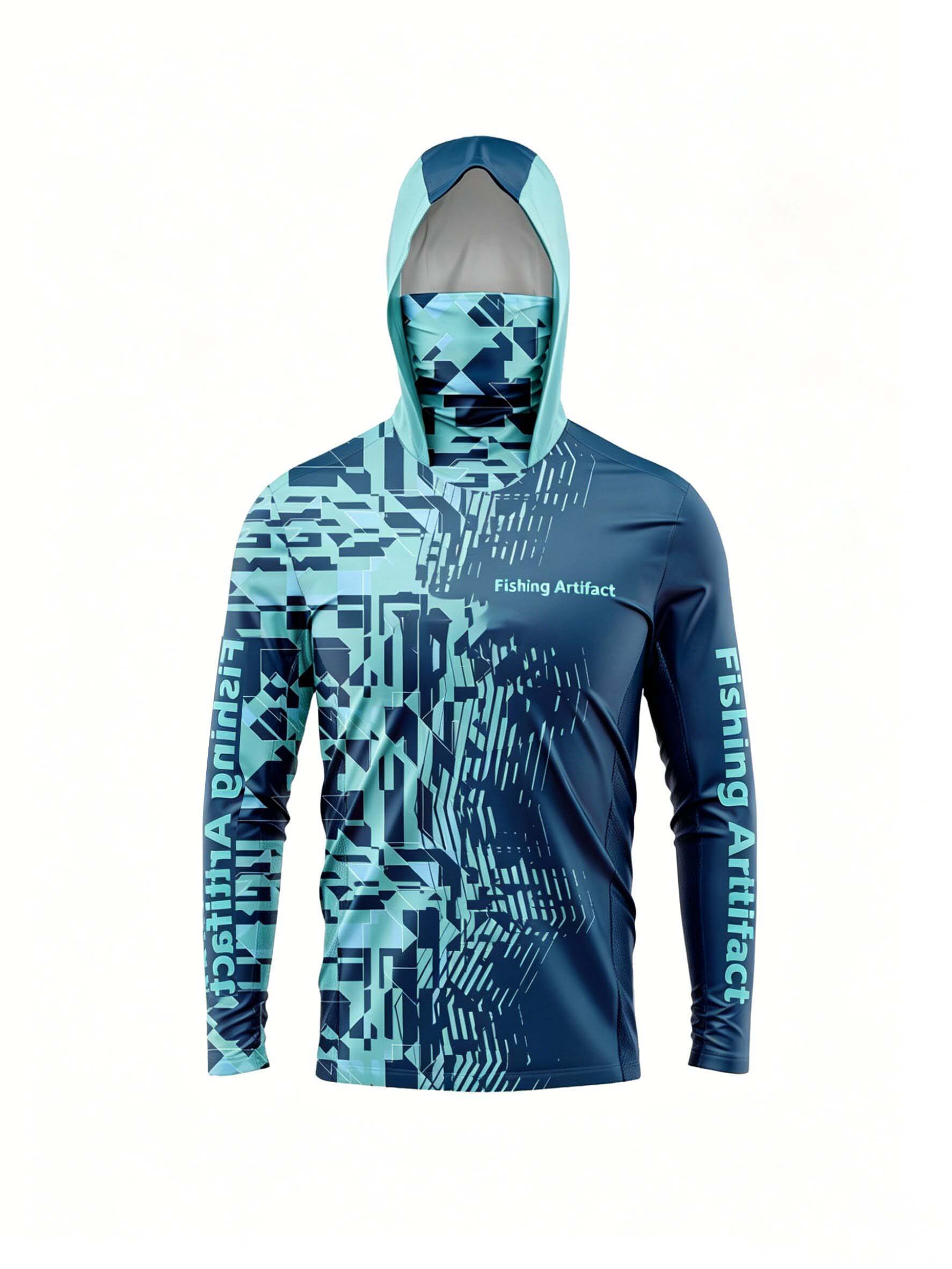 Sports Mask Breathable - Мужская летняя футболка с капюшоном для
