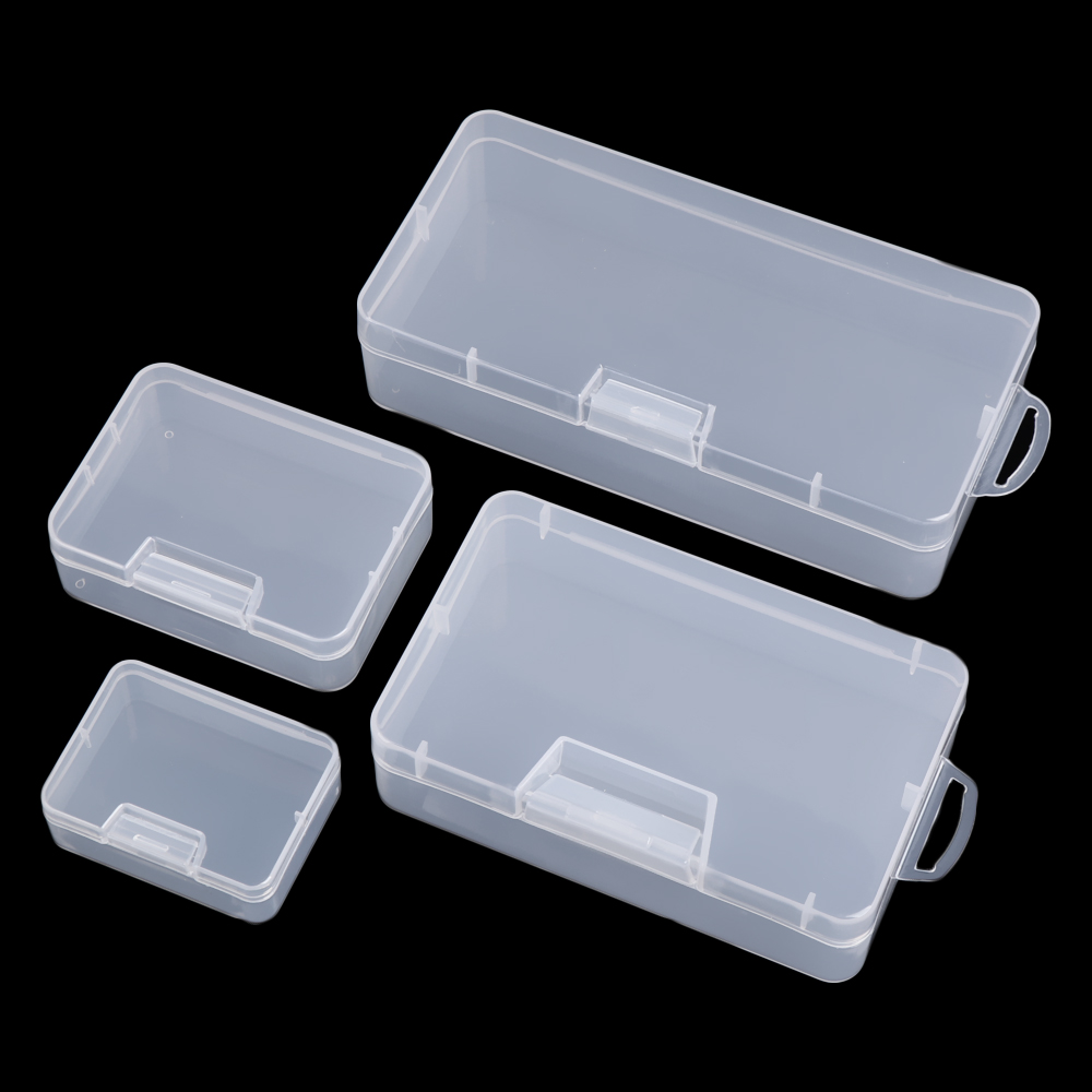 Face Mask Storage Box - Пластиковая коробка, прозрачный органайзер для ювелирных