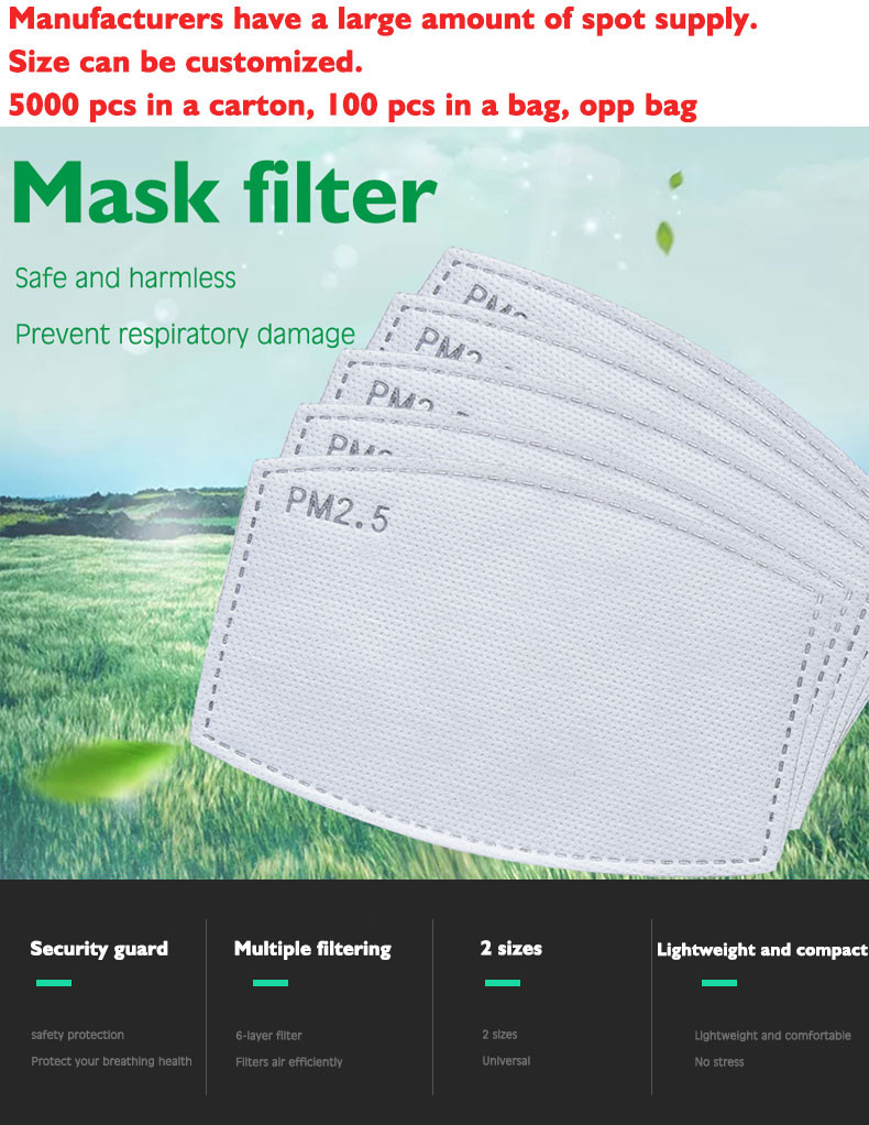 Фильтр для маски PM2.5, легкий – обзор и цена Pm2.5 Filter Insert