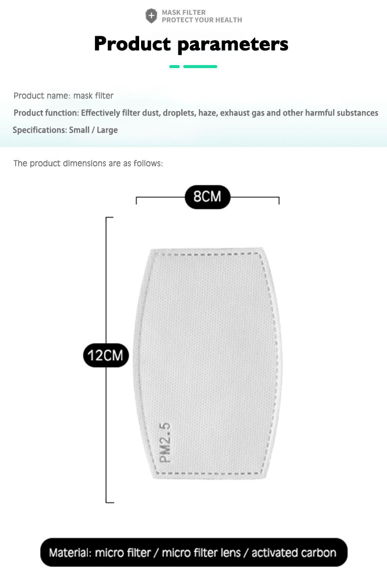 Фильтр для маски PM2.5, безопа – обзор и цена Pm2.5 Filter Insert