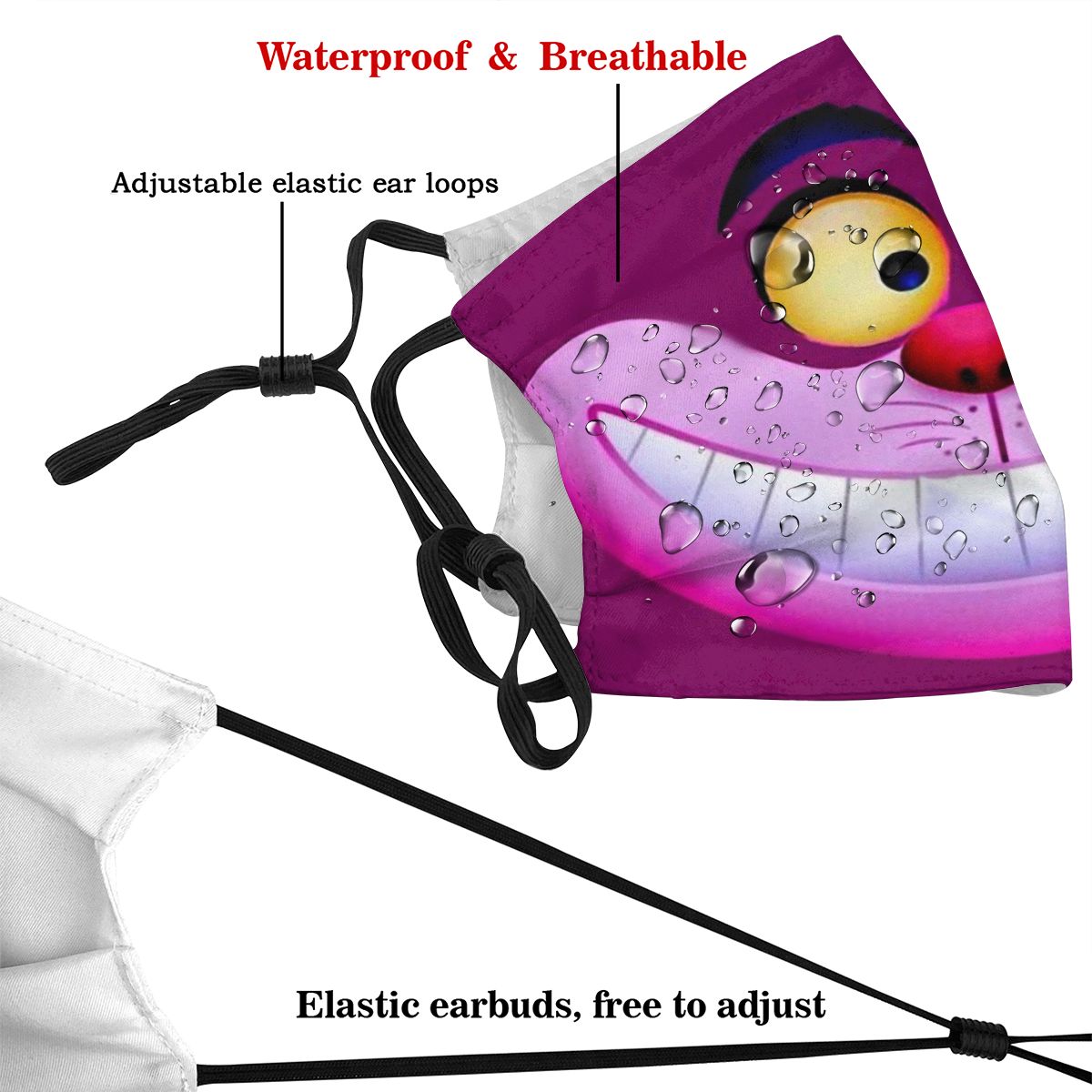 Маска для лица со смайликом Че – обзор и цена Cloth Face Mask Washable